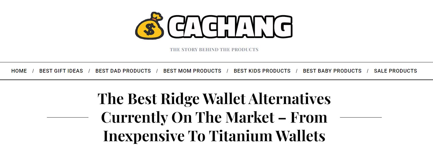 What Are the Best Ridge Wallet Alternatives?