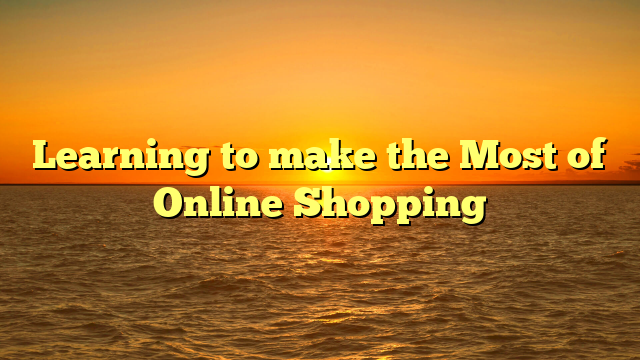 Learning to make the Most of Online Shopping