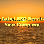 White Label SEO Services For Your Company